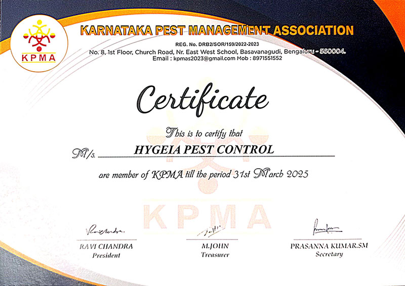 Hygeia Certificate 1